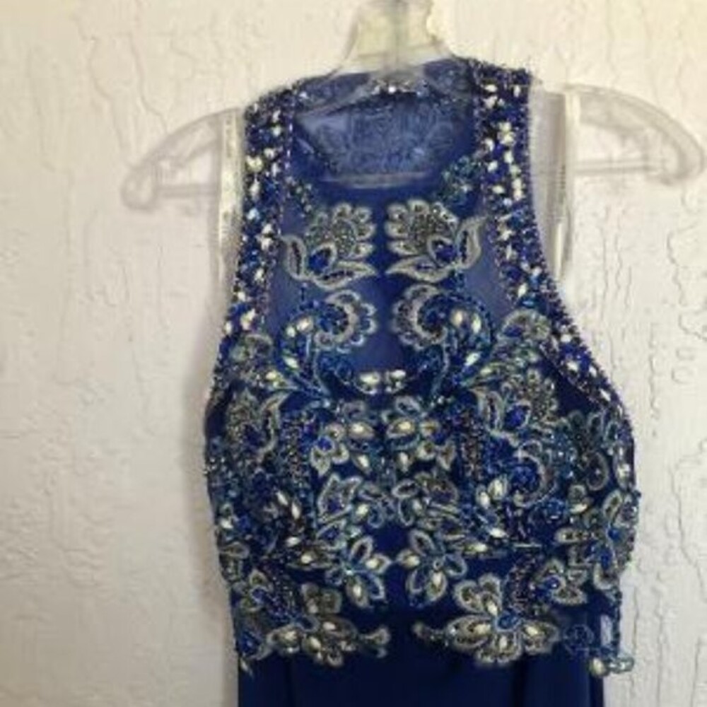 RACHEL ALLAN EXCLUSIVE MIDRIFF BARING FORMAL DRESS